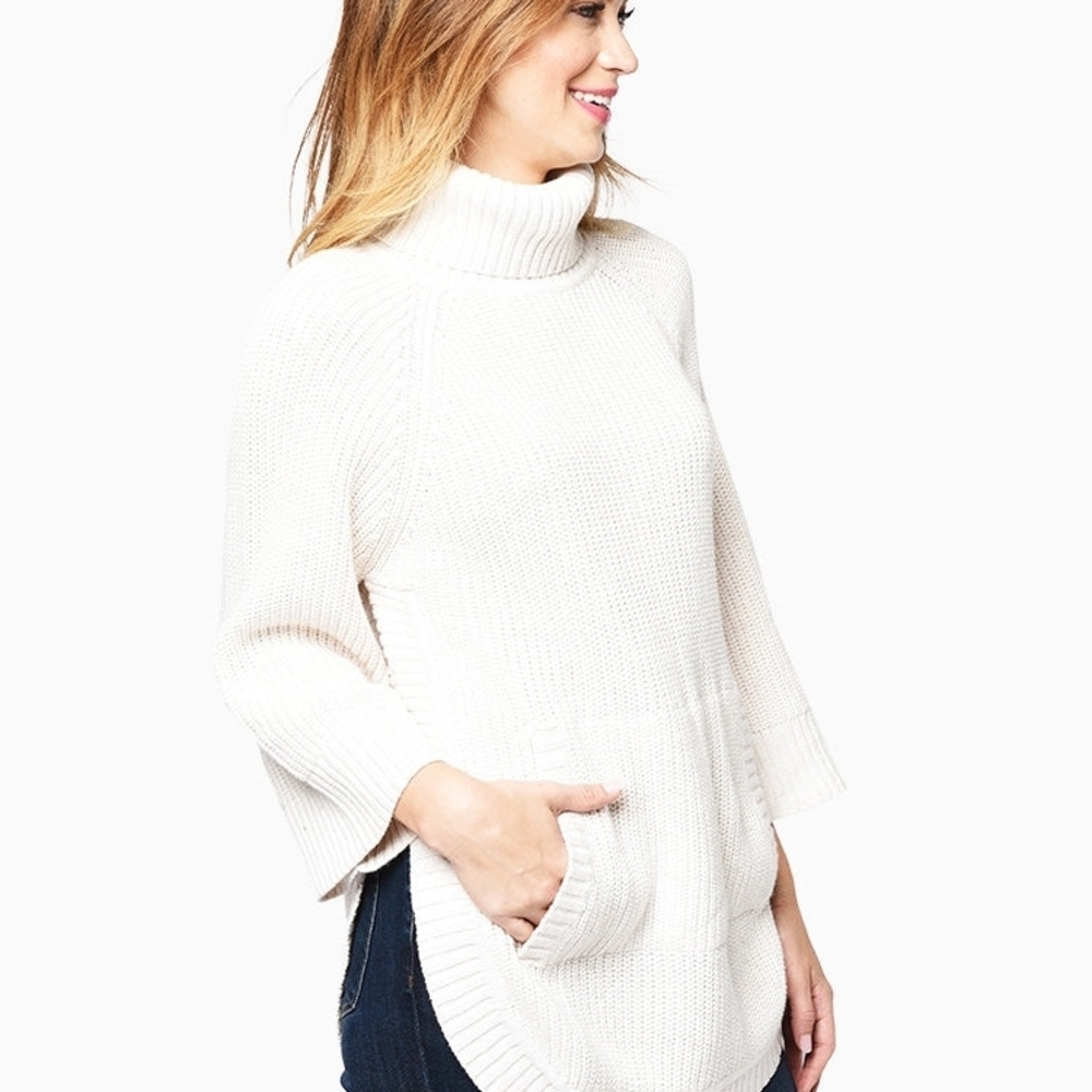 UGG Women's Off-White Turtleneck Sweater